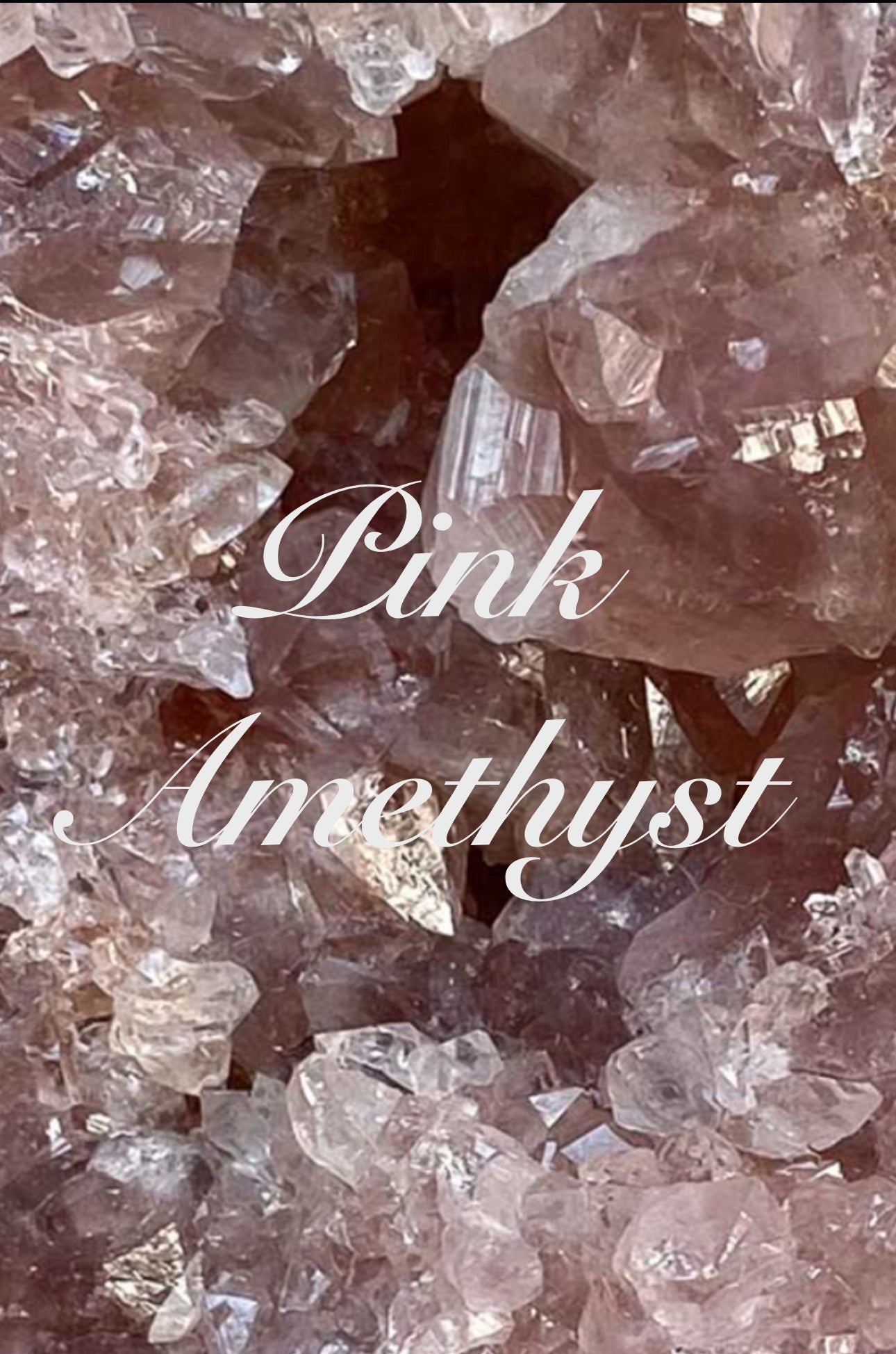 Pink amethyst