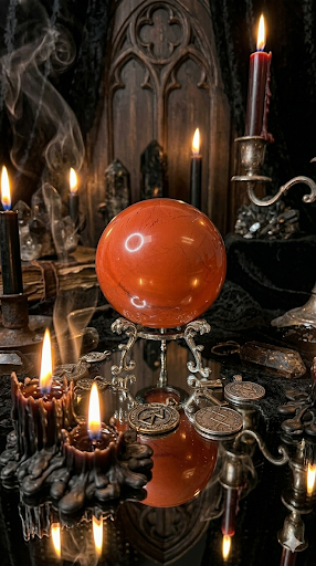 Red Jasper sphere