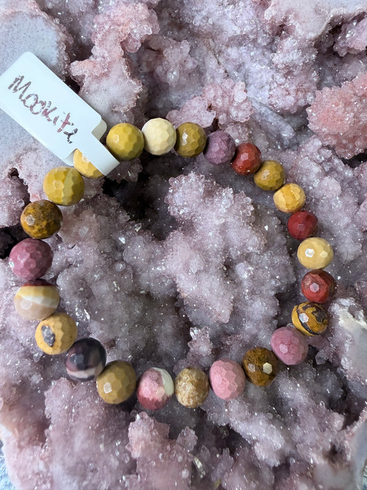 Mookite Faceted Bracelet