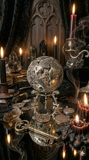 Pyrite sphere