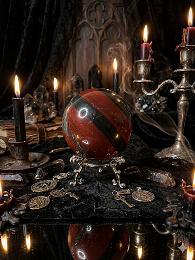 Bloodstone sphere