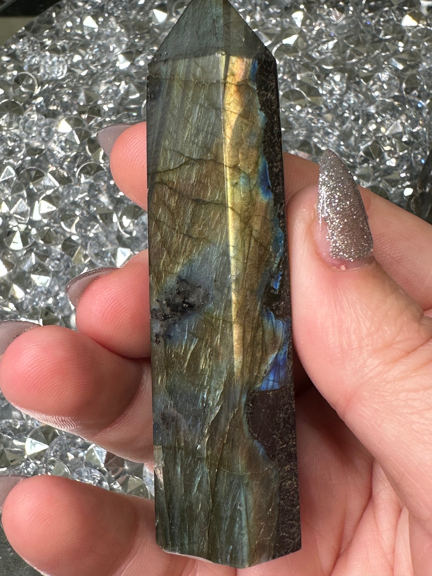 Intuitively Chosen Labradorite point