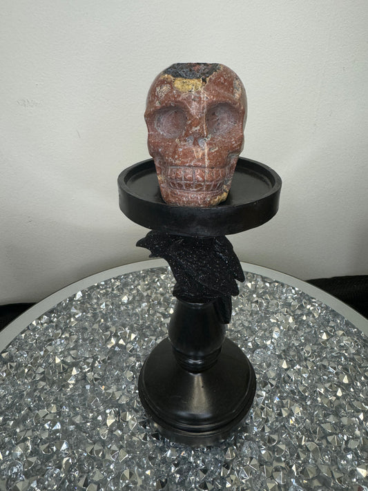 Devils gate agate skull