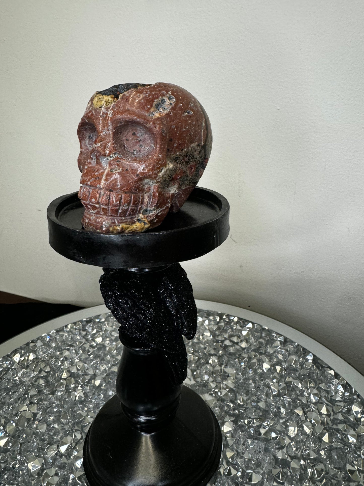 Devils gate agate skull
