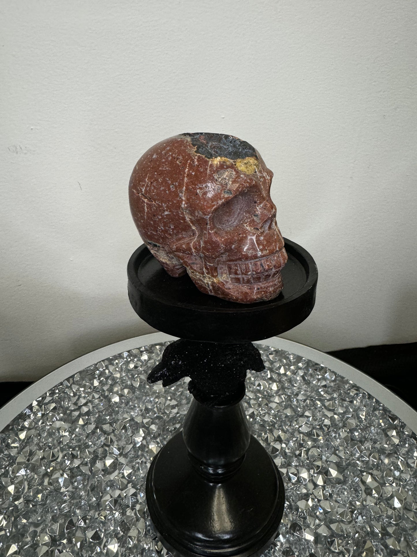 Devils gate agate skull