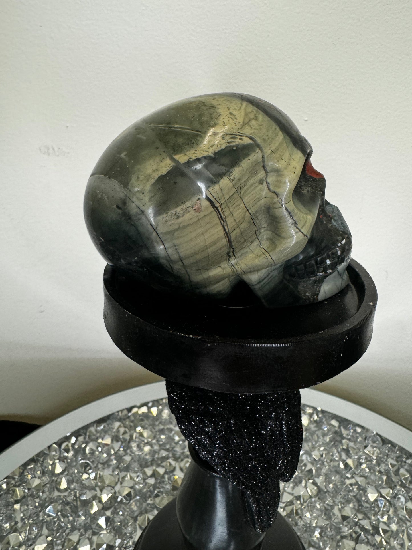 Bloodstone skull