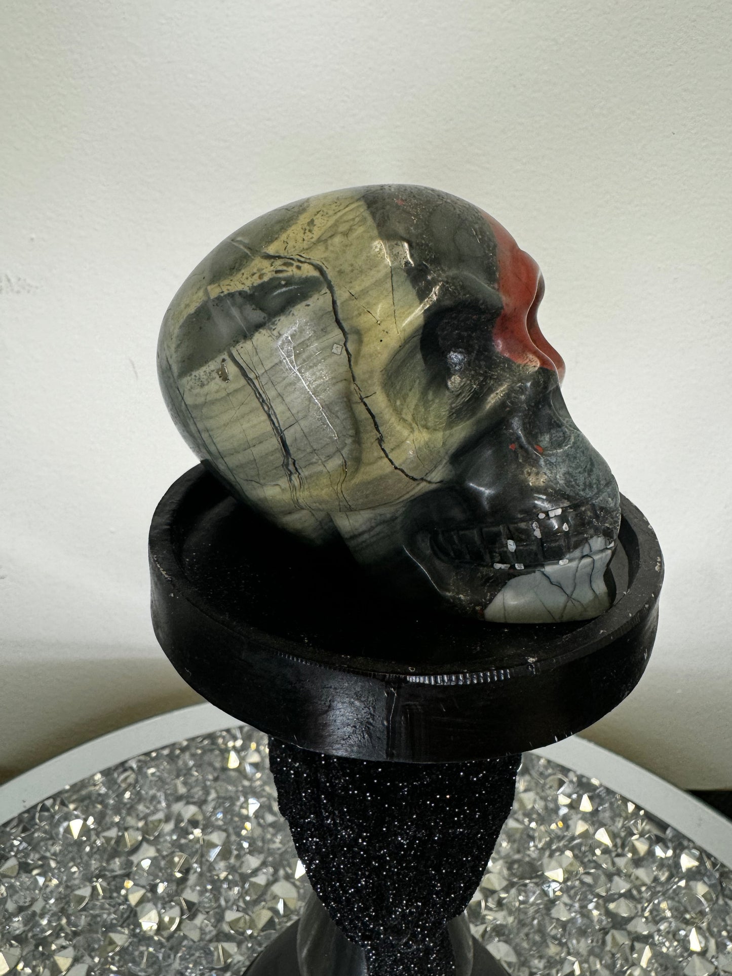 Bloodstone skull