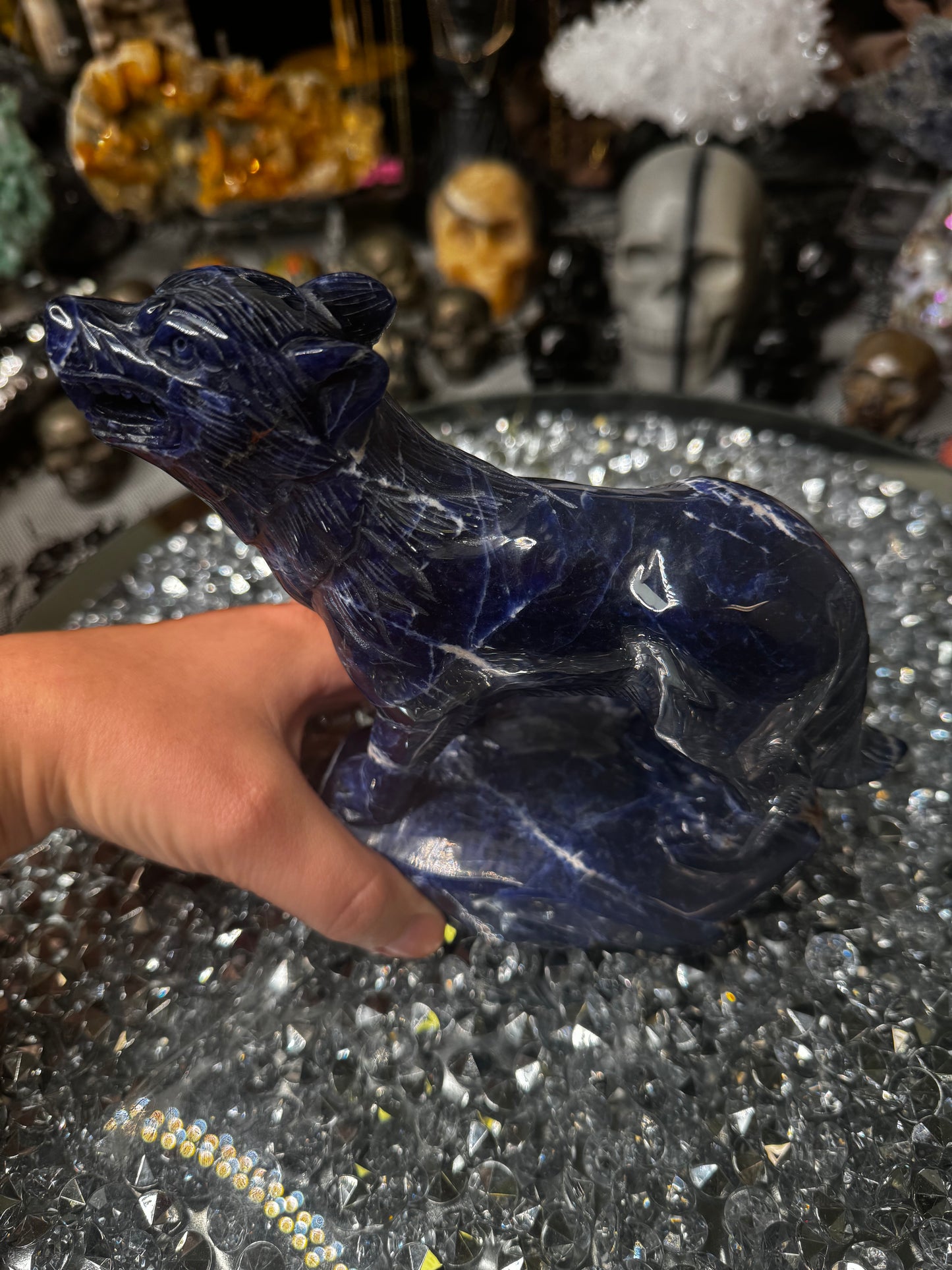 Sodalite wolf