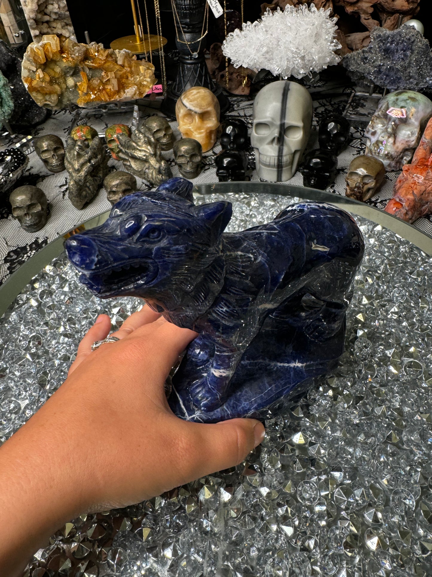 Sodalite wolf