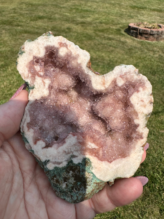 Pink Amethyst Geode