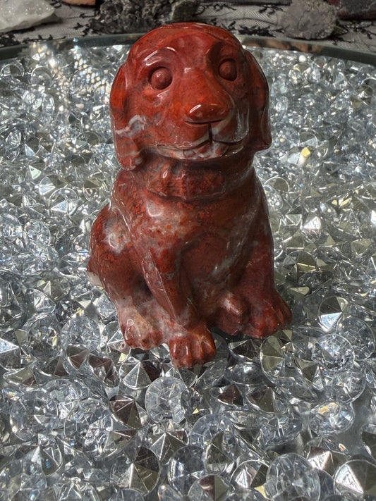 Red Jasper Dog