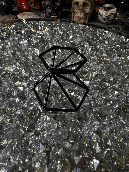 Black Invert-able Sphere Stand