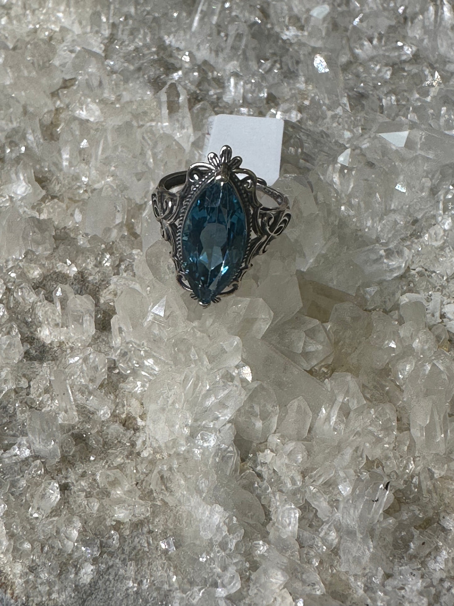 Topaz 925 Sterling Sliver Ring