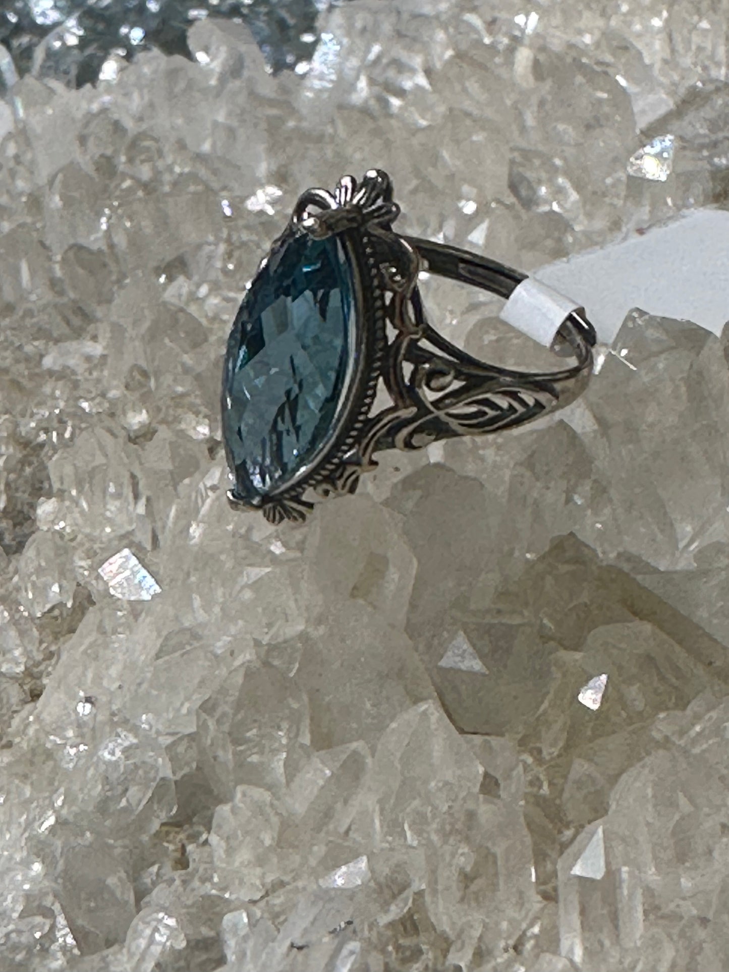 Topaz 925 Sterling Sliver Ring