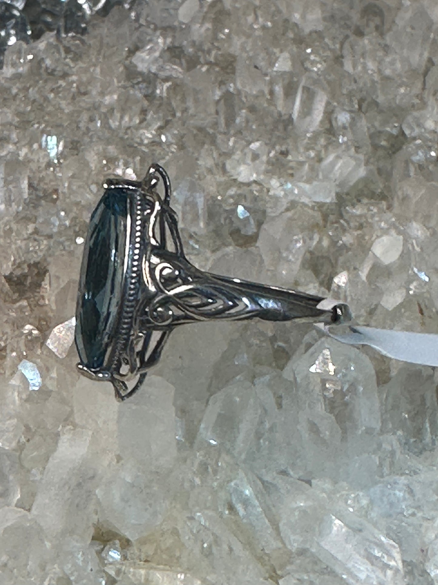 Topaz 925 Sterling Sliver Ring