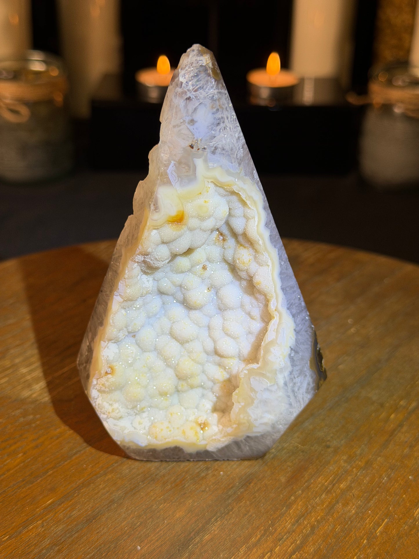 Druzy Agate Tepee