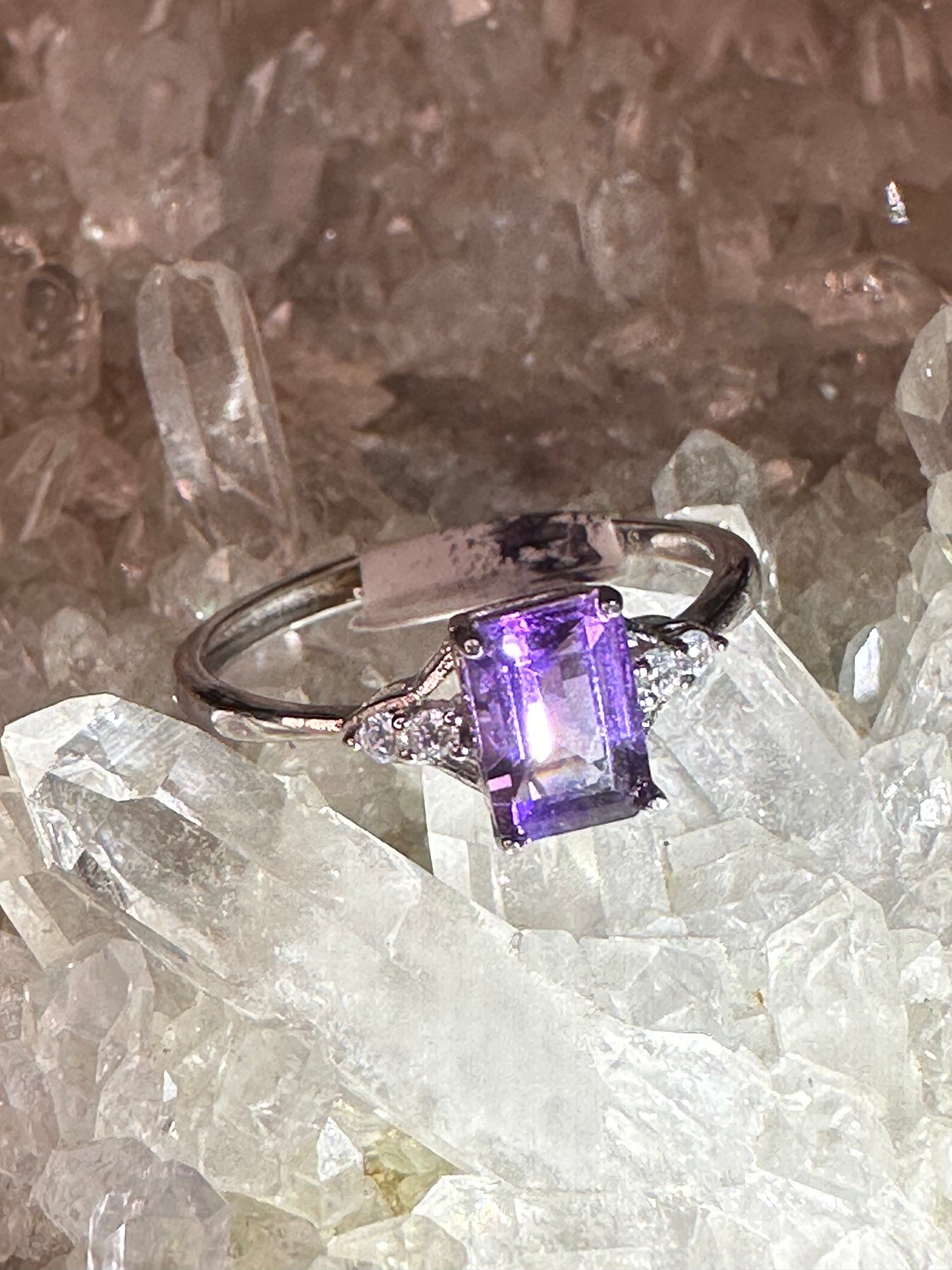 Amethyst 925 Sterling Sliver Ring