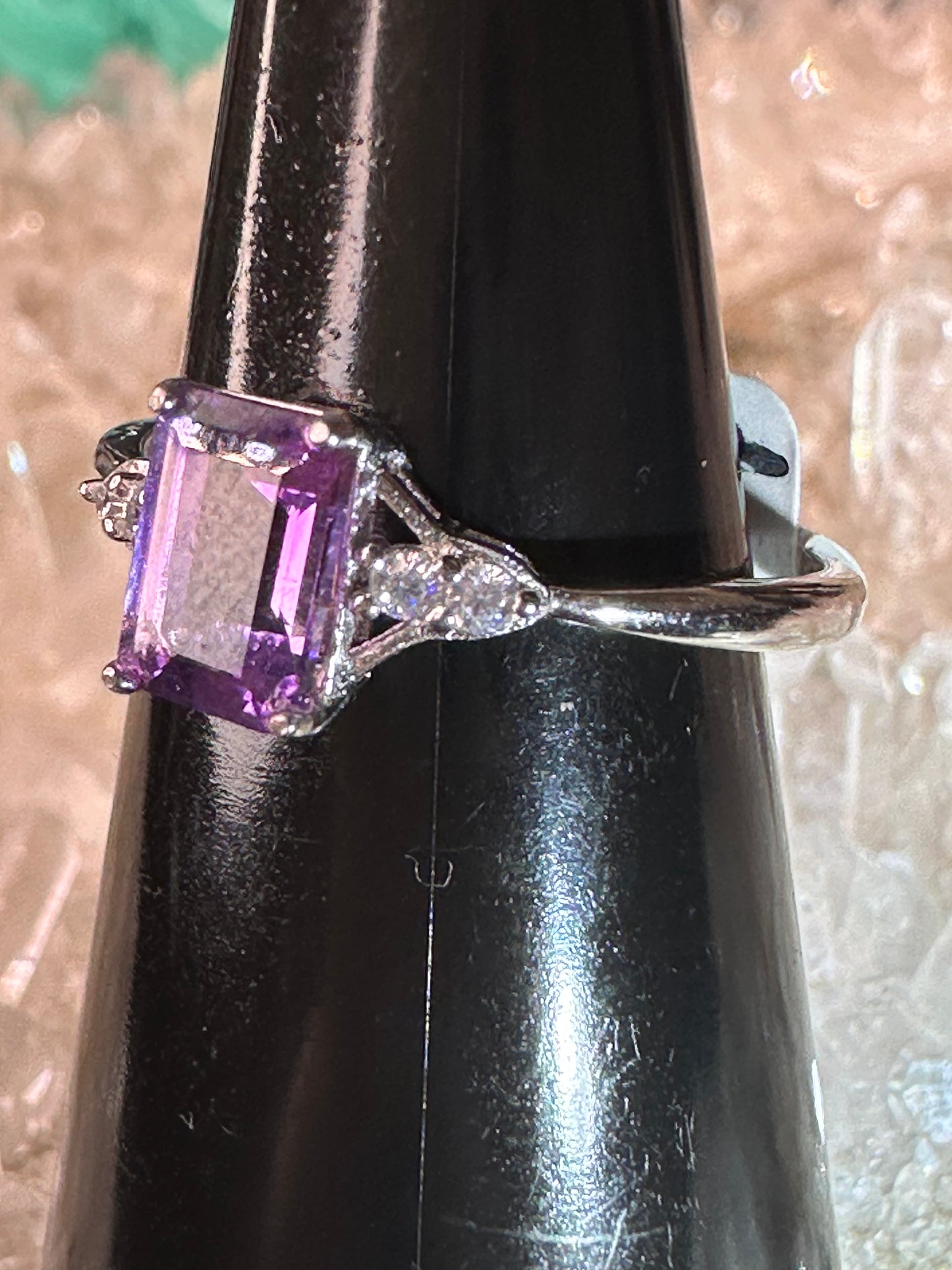 Amethyst 925 Sterling Sliver Ring