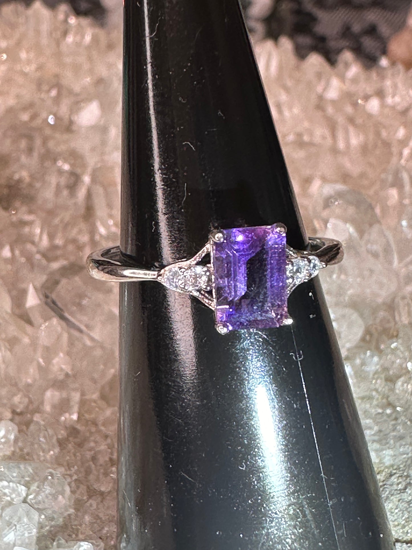 Amethyst 925 Sterling Sliver Ring