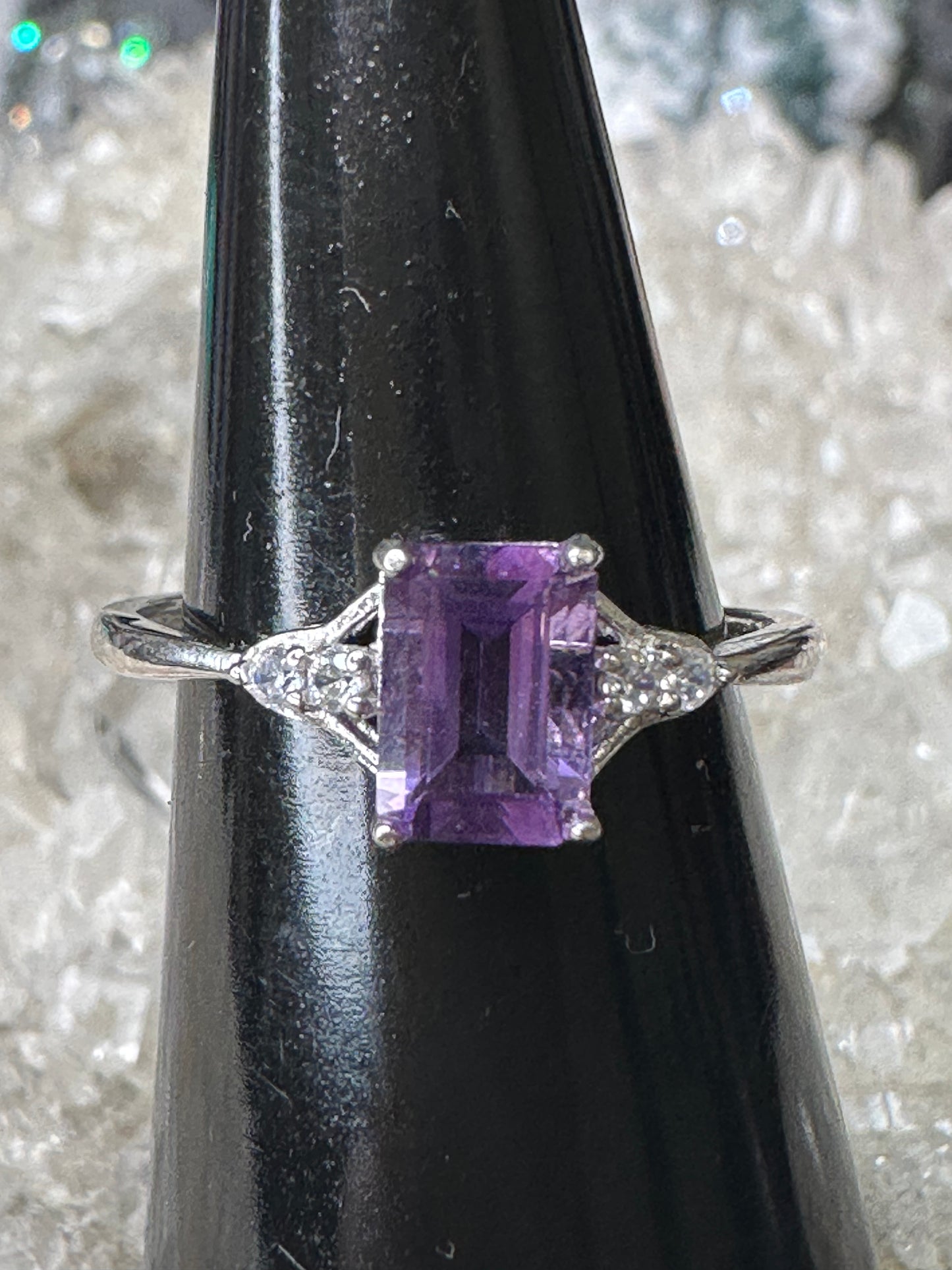 Amethyst 925 Sterling Sliver Ring