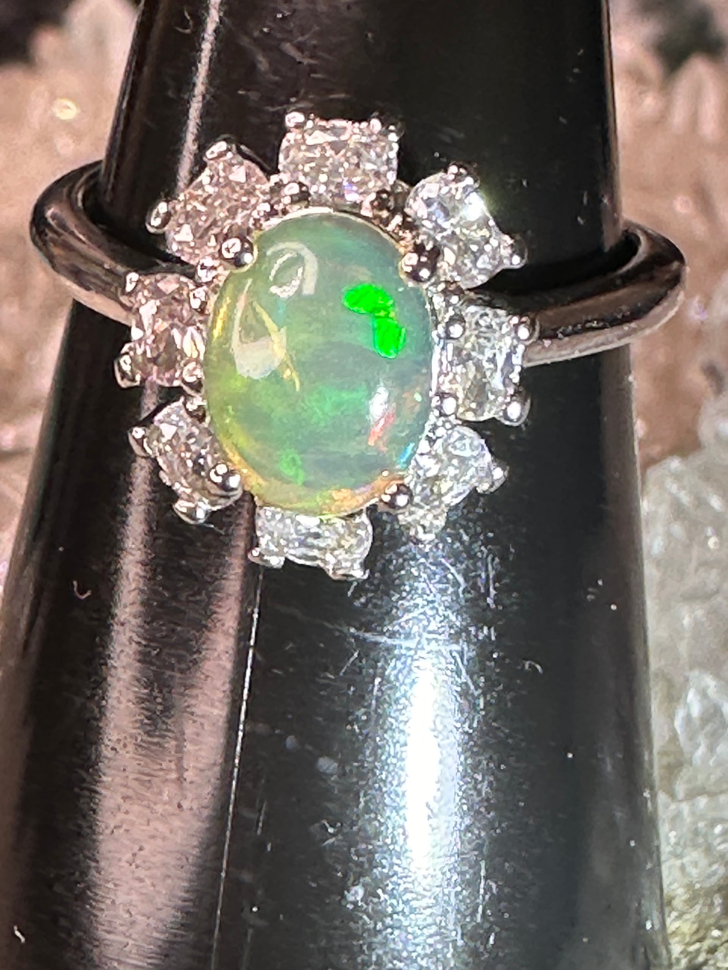 Opal 925 Sterling Sliver Ring