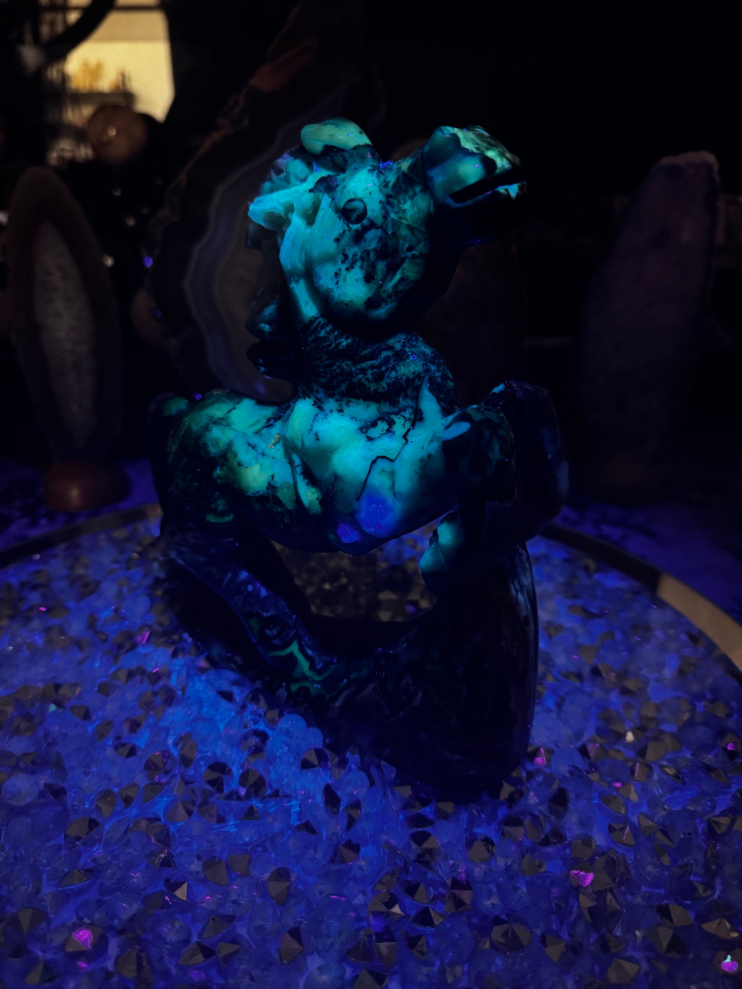 XL Volcano Agate Horse
