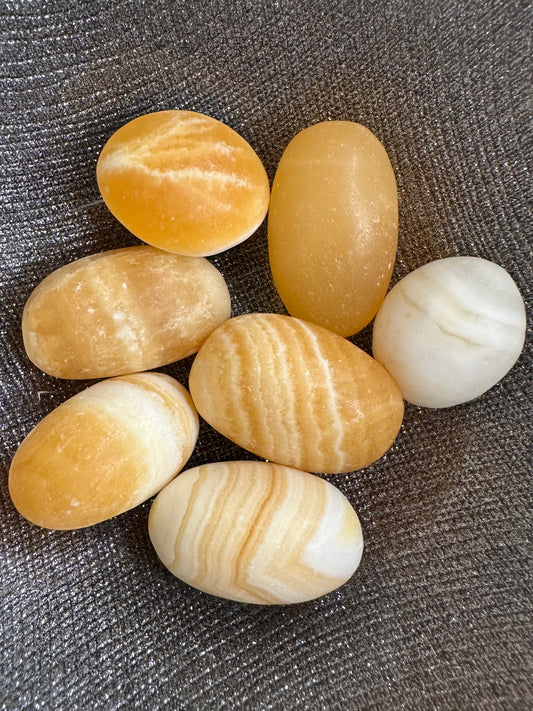 Orange Calcite Tumble