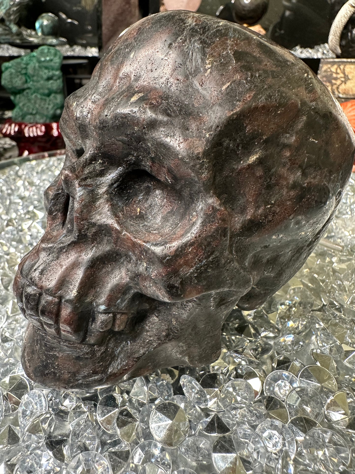 Arfvedsonite Skull