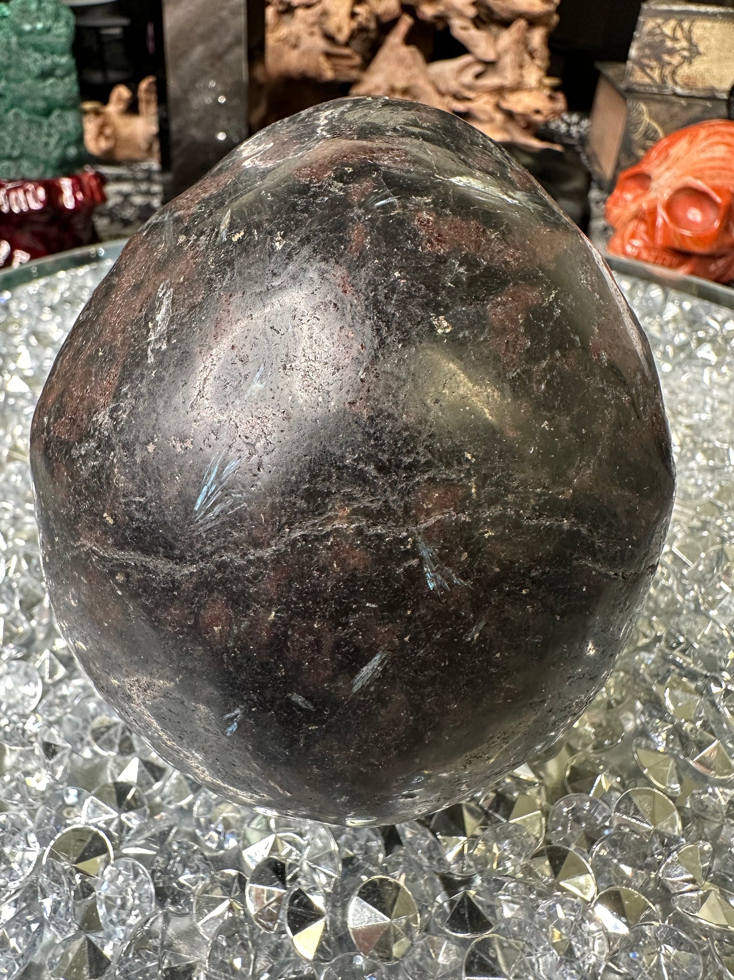 Arfvedsonite Skull