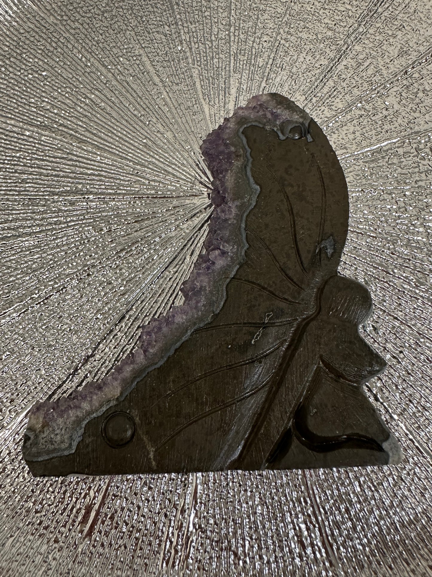 Amethyst Cluster Fairy