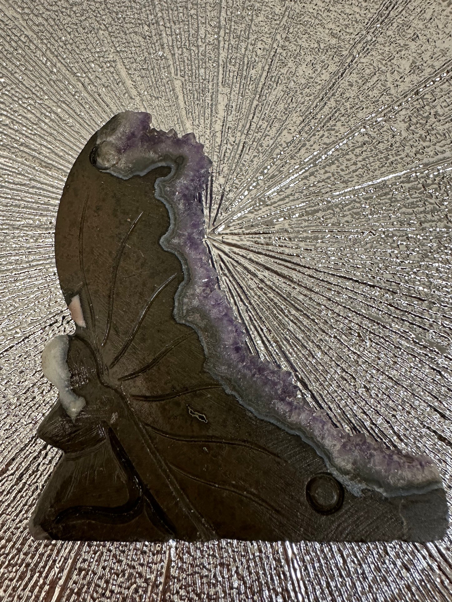 Amethyst Cluster Fairy