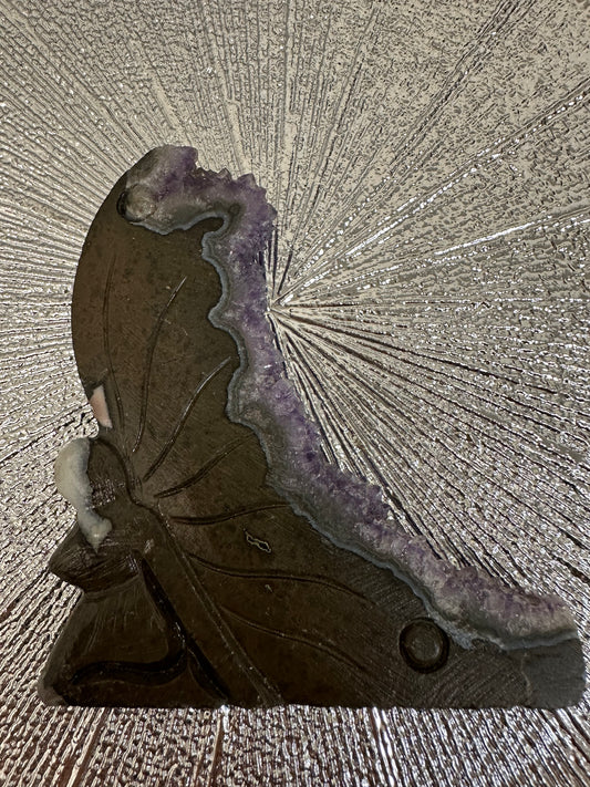 Amethyst Cluster Fairy