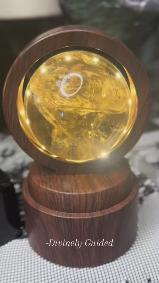 Rotating sphere stand