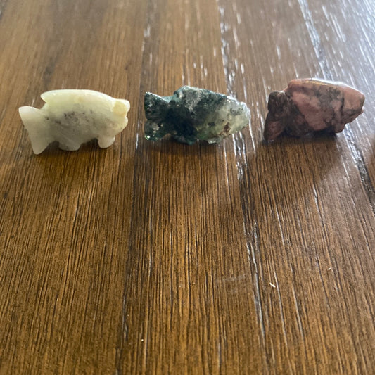 Mini fish  (intuitively chosen material)