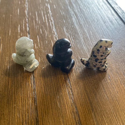 Mini Dinosaur  (intuitively chosen material)