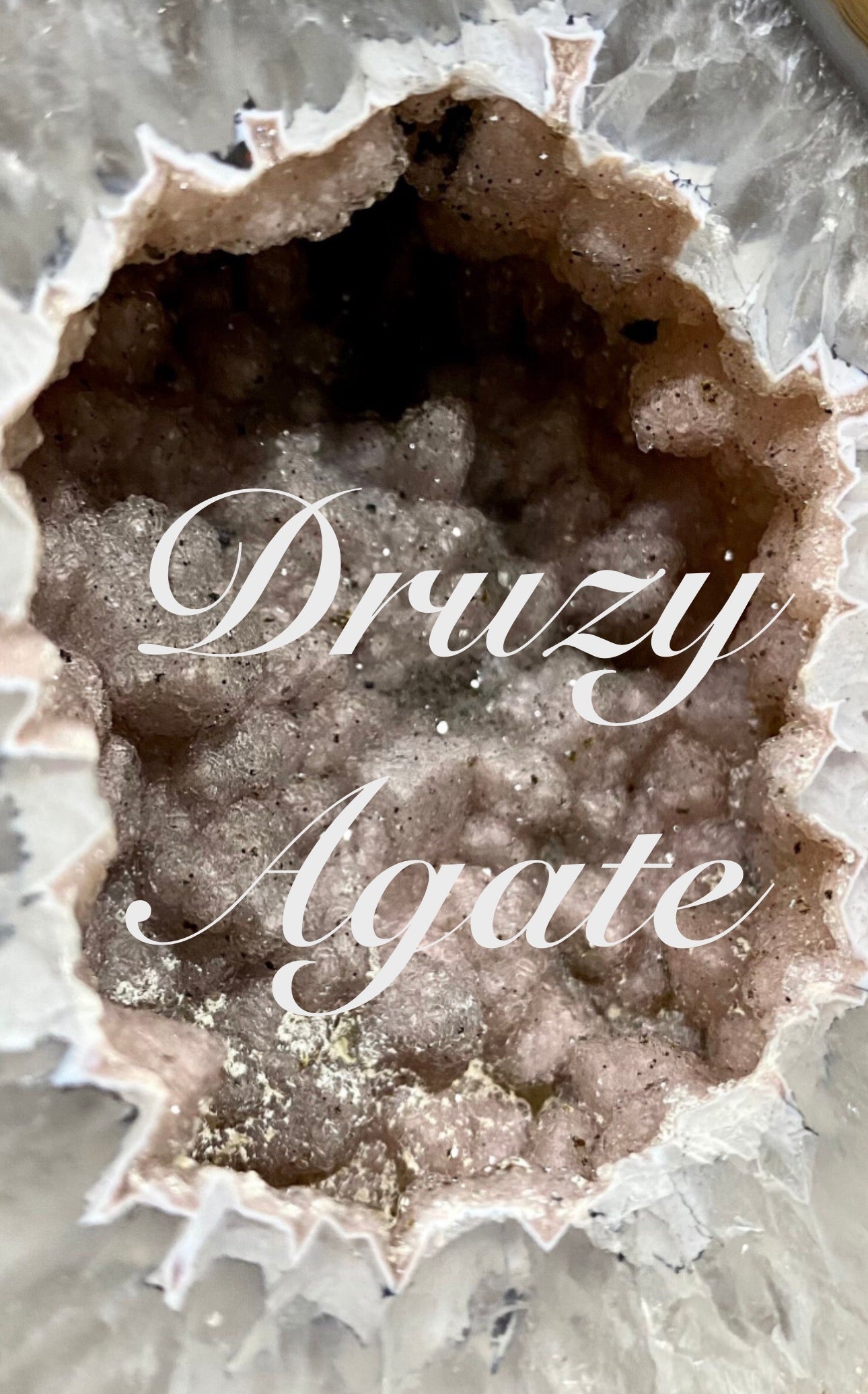 Druzy Agate