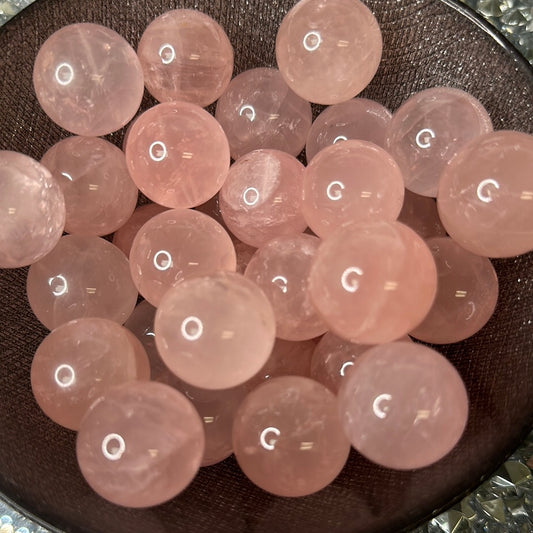 Rose Quartz Star Flash Small Sphere