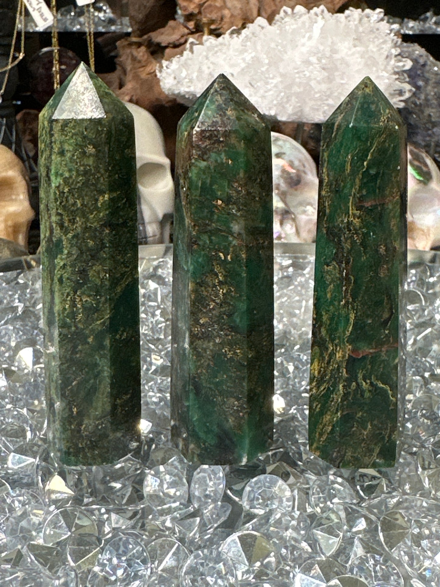 Intuitively Chosen Emerald Stone  Point