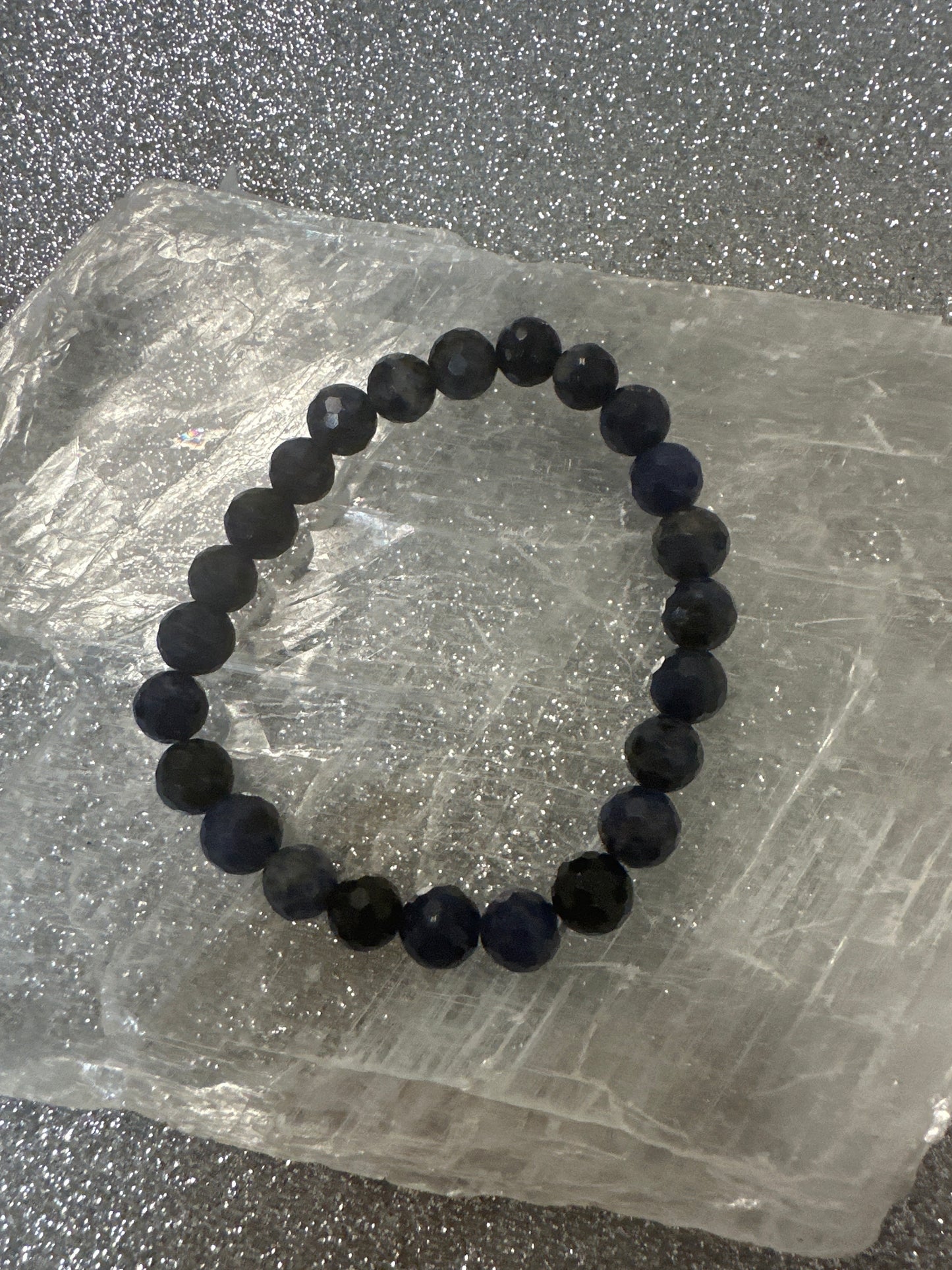 Sodalite Faceted Bracelet