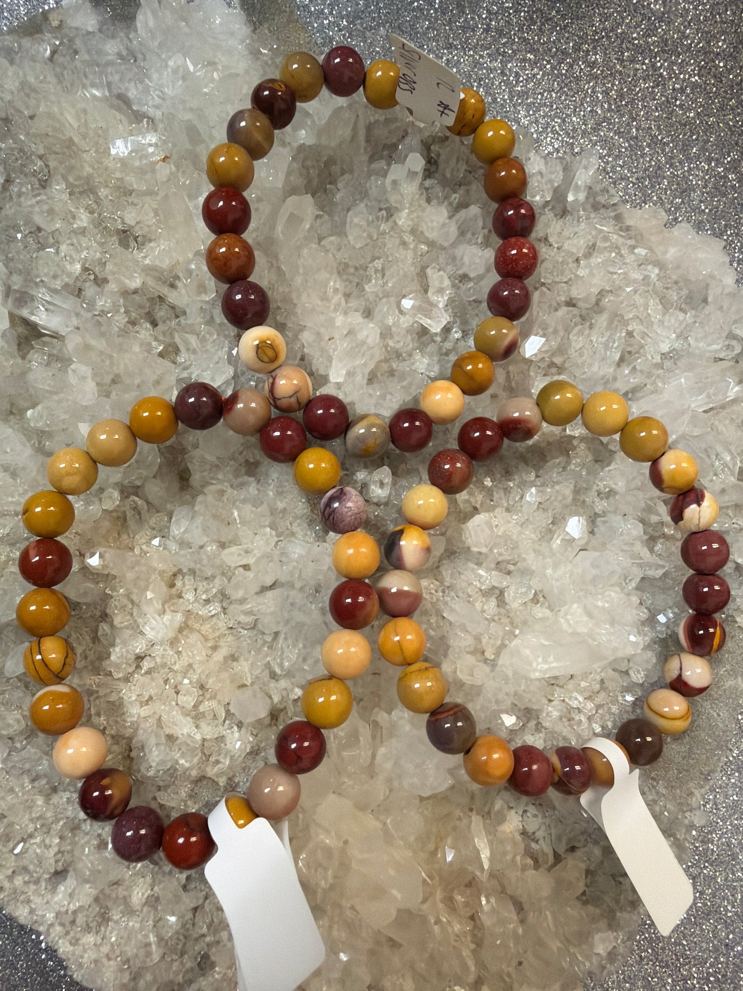 Mookite 8mm Beaded Bracelet