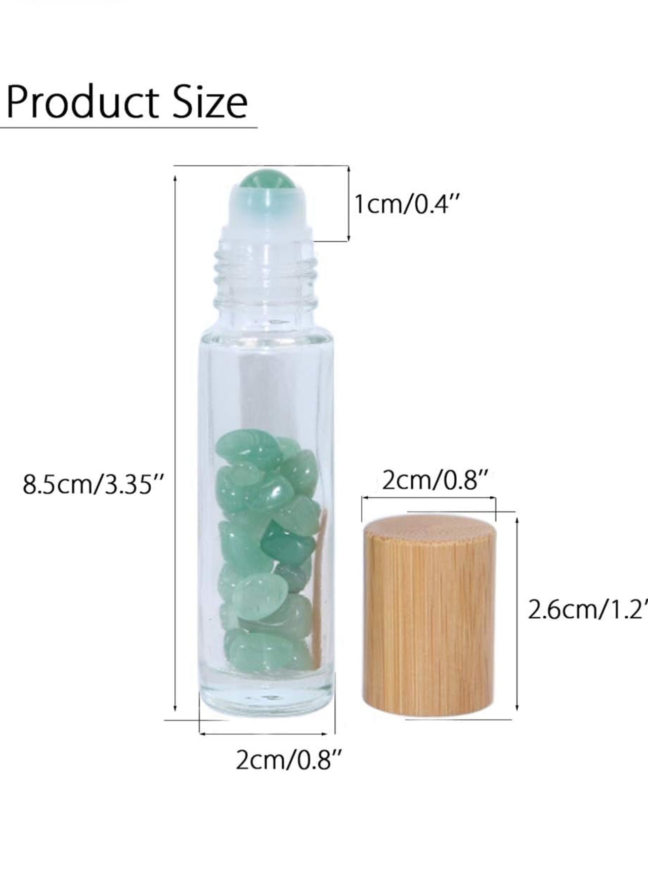 Anethyst Roll On Bottle For Essential Oils