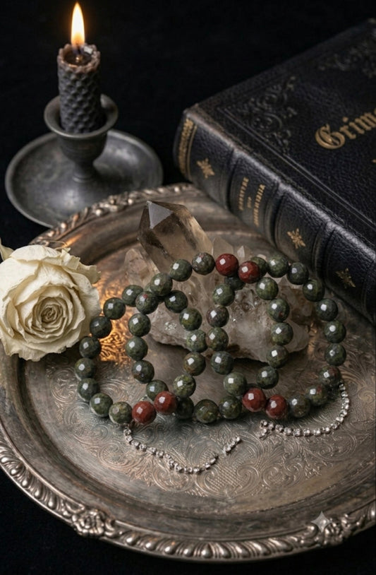 Dragons Blood Faceted Bracelet