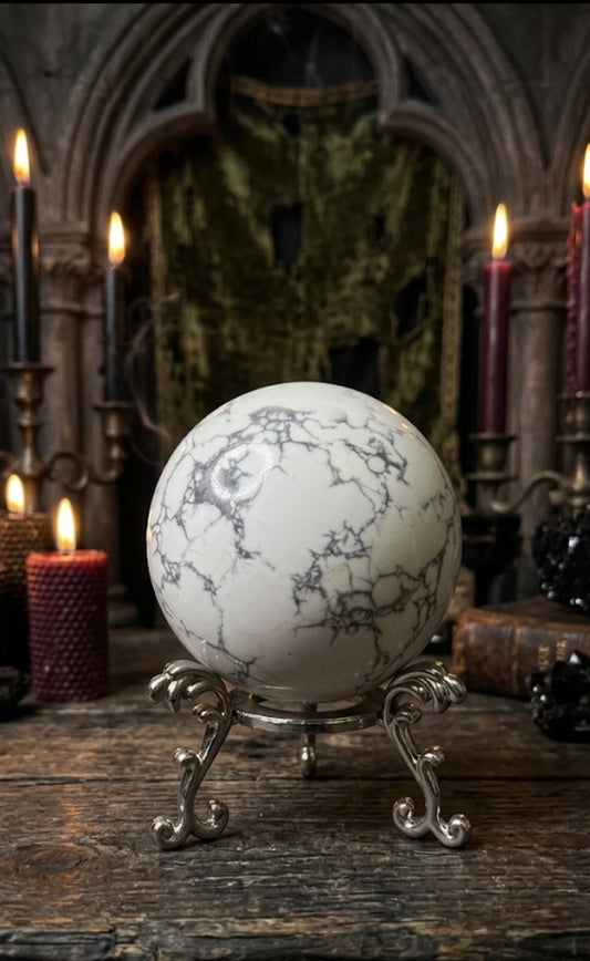 Howlite Sphere