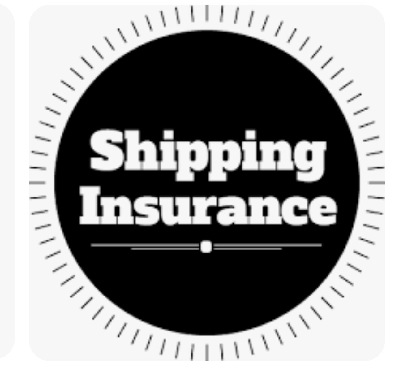 01. $25 crystal shipping insurance on orders up to $2000