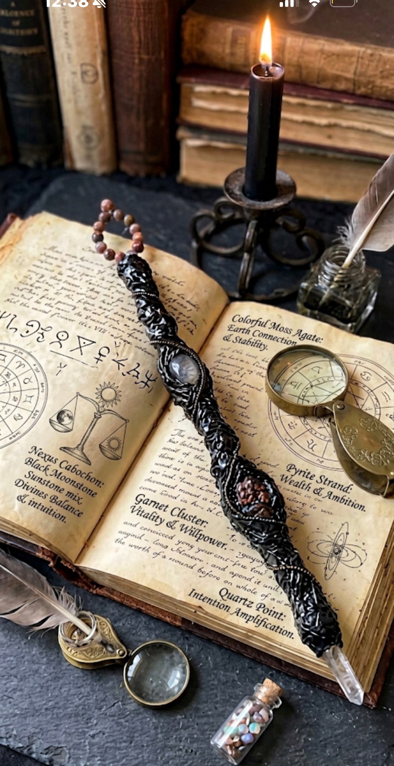 Hand made wand