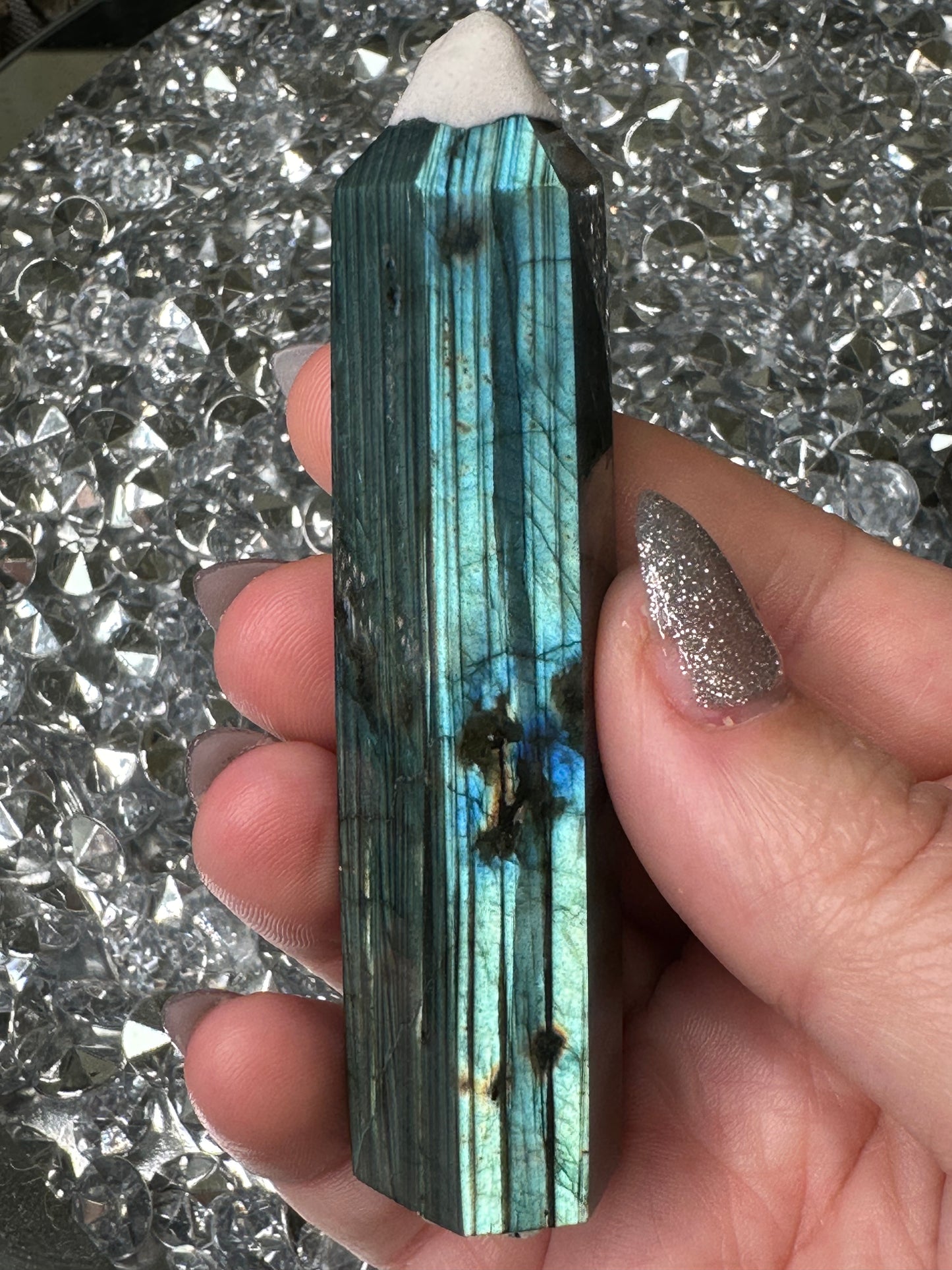 Intuitively Chosen Labradorite point