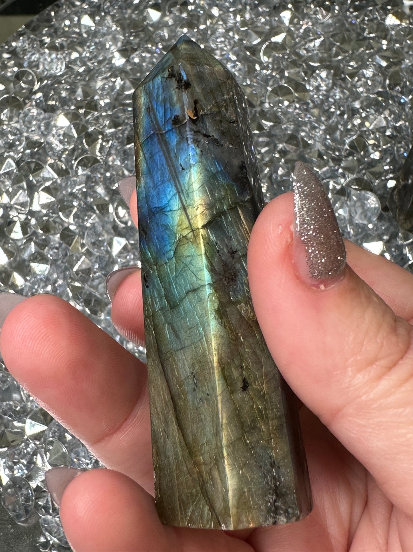 Intuitively Chosen Labradorite point