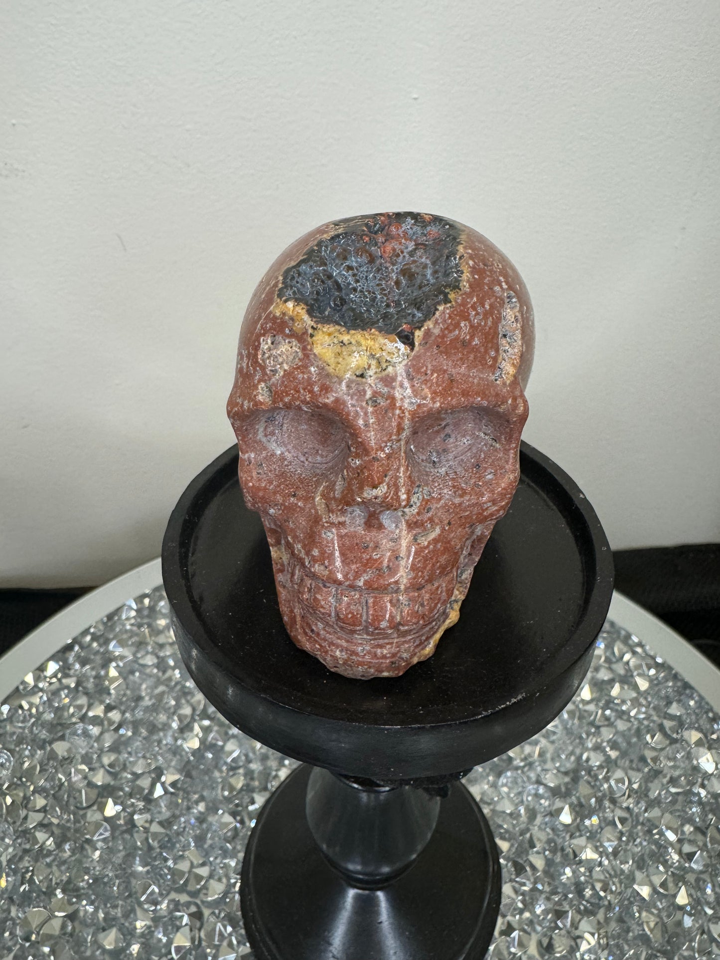 Devils gate agate skull