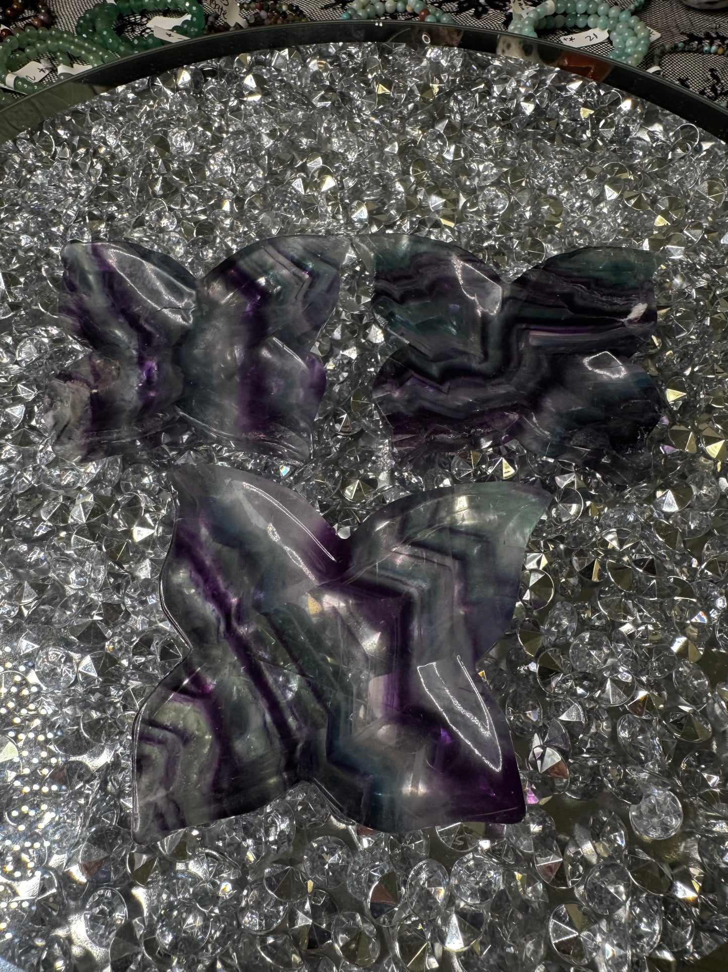 Fluorite Butterfly Bowl