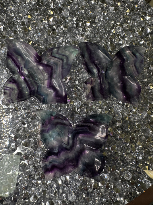 Fluorite Butterfly Bowl
